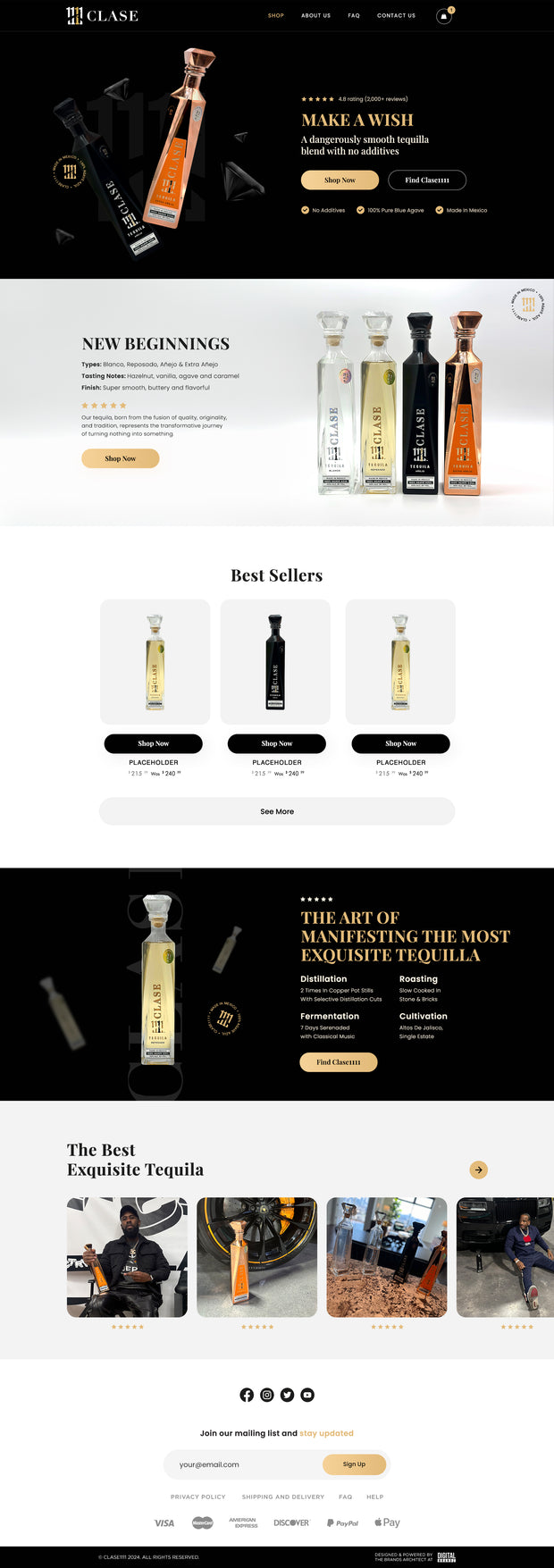 Website + Marketing Package $5,000 – $50,000 (TBD)