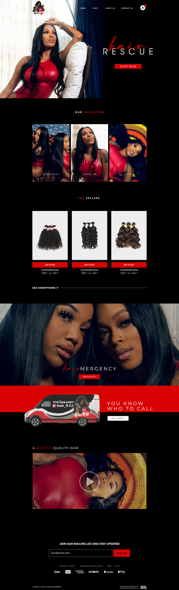 Website + Marketing Package $5,000 – $50,000 (TBD)