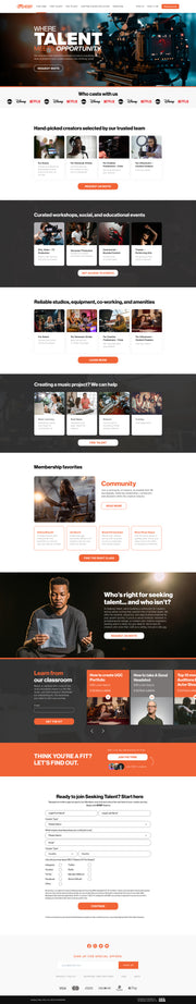 Website + Marketing Package $5,000 – $50,000 (TBD)