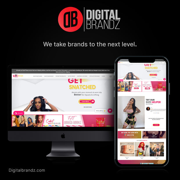 Website + Marketing Package $5,000 – $50,000 (TBD)