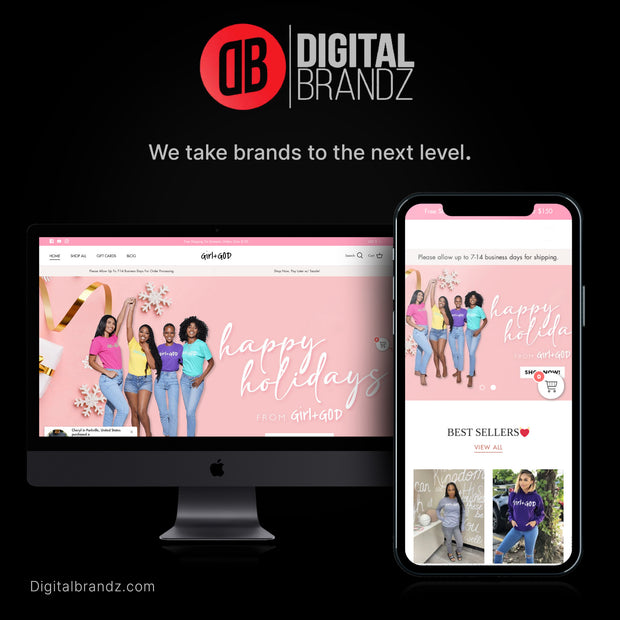 Website + Marketing Package $5,000 – $50,000 (TBD)