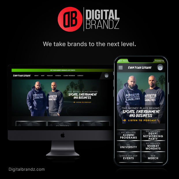 Website + Marketing Package $5,000 – $50,000 (TBD)