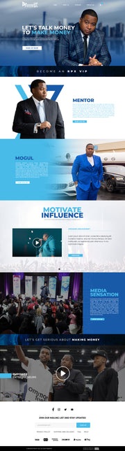 Website + Marketing Package $5,000 – $50,000 (TBD)