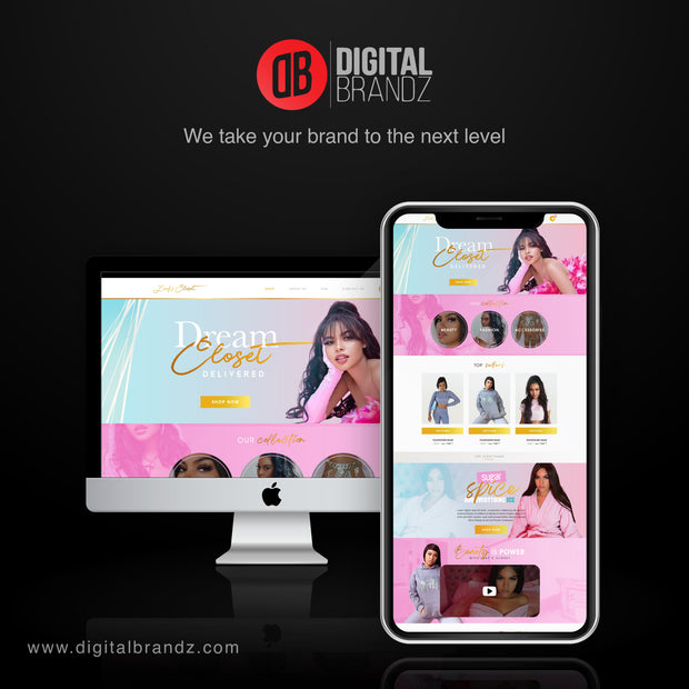 Website + Marketing Package $5,000 – $50,000 (TBD)