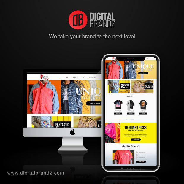 Website + Marketing Package $5,000 – $50,000 (TBD)
