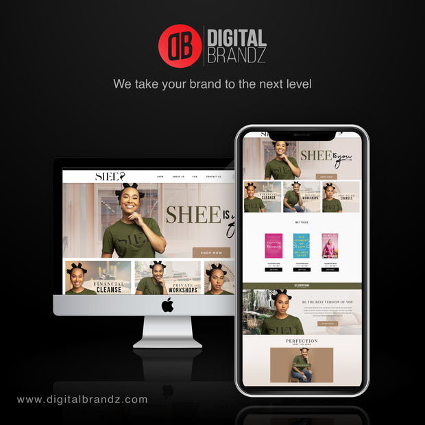 Website + Marketing Package $5,000 – $50,000 (TBD)