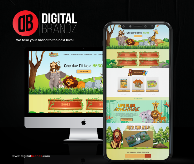 Website + Marketing Package $5,000 – $50,000 (TBD)