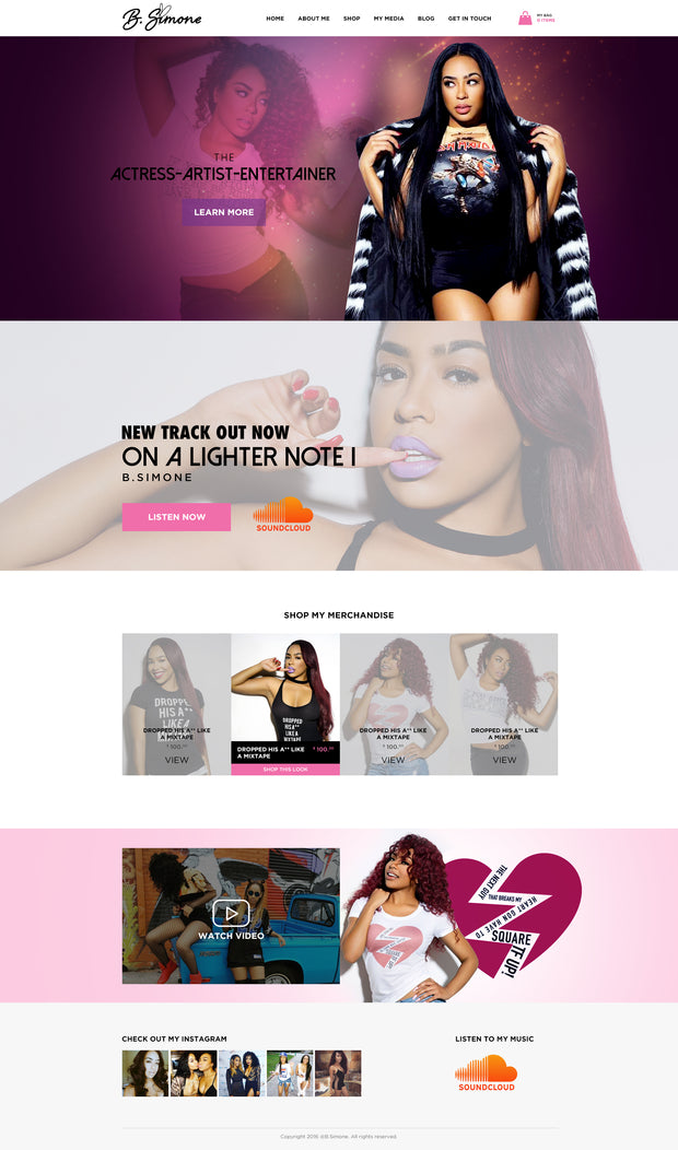 Website + Marketing Package $5,000 – $50,000 (TBD)