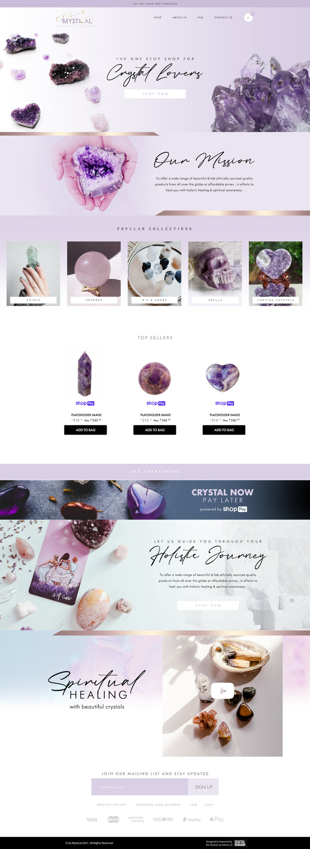 Website + Marketing Package $5,000 – $50,000 (TBD)